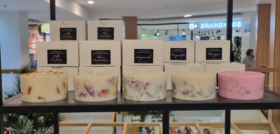 Aromātiska sojas vaska svece 8x5cm