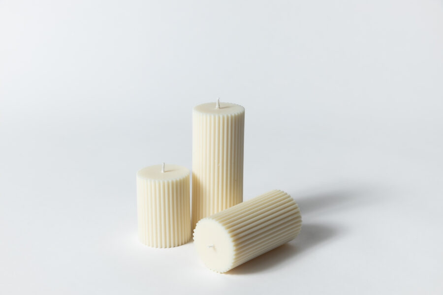 Sojas vaska svece "Cilindrs"