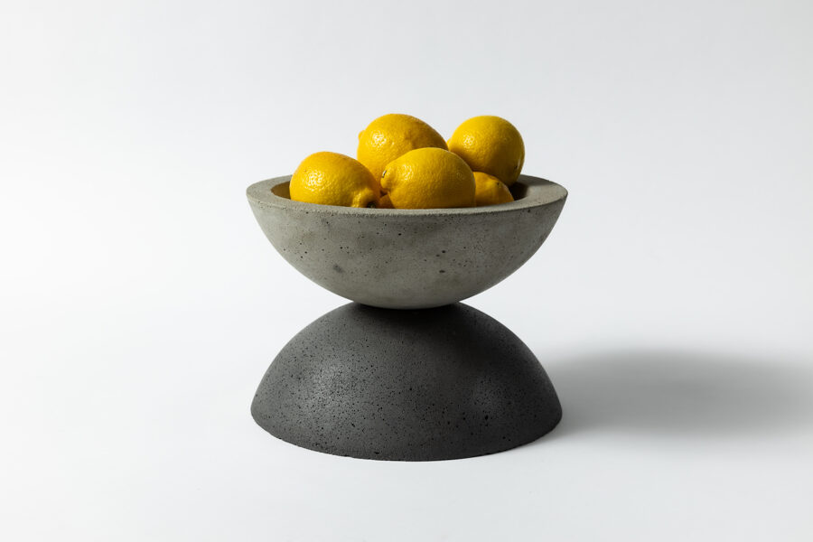 Dekoratīva betona bļoda 27cm diametrā