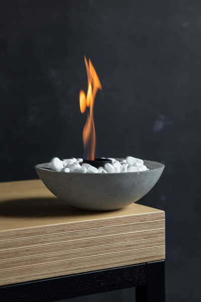 Betona bļoda "Uguns" 27cm diametrā